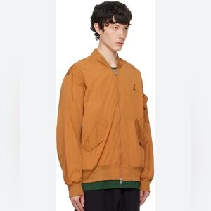 Jordan Essentials lightweight Renegade Men's M Bomber Jacket Rust NWT